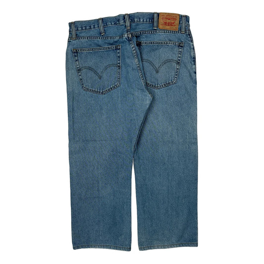 505 Levis Jeans - 38W 26L Blue Cotton