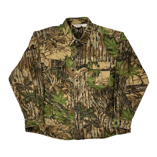 Made In USA Walls Flannel Shirt - XL Camo Cotton