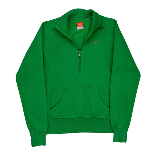 Nike Sweatshirt - Large Green Cotton