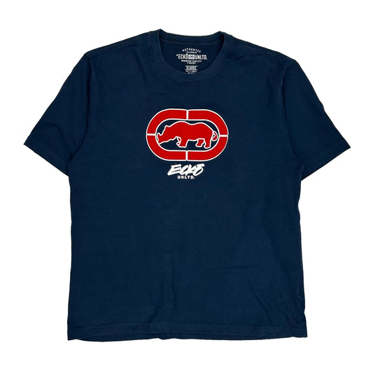 Ecko Unltd T-Shirt - XL Navy Cotton