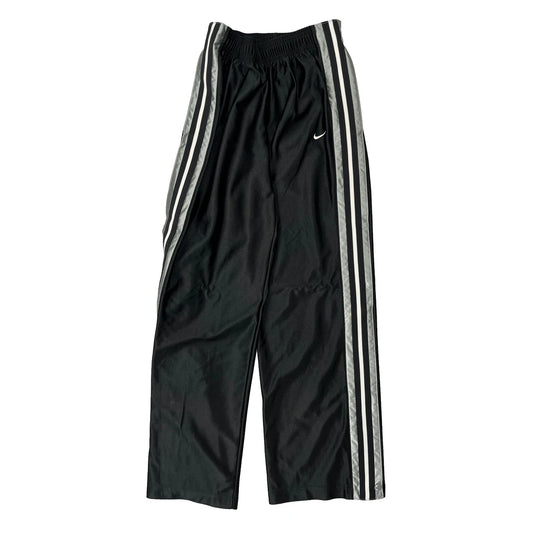 Vintage Nike Tracksuit - Large Black Polyester