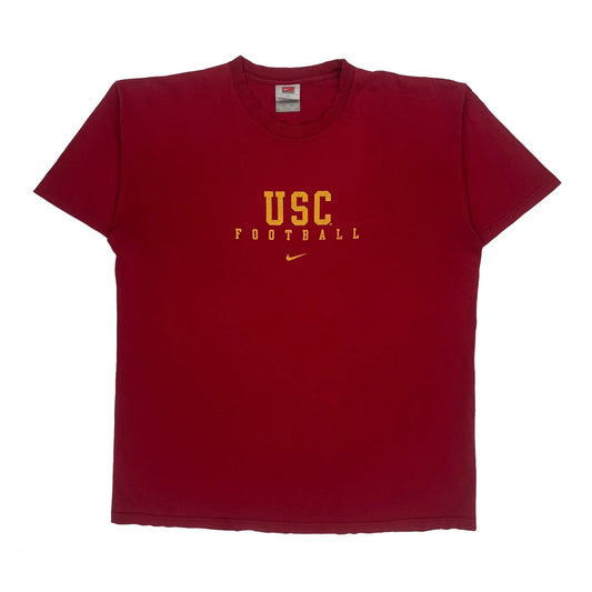 Vintage USc Trojans Nike College T-Shirt - XL Red Cotton