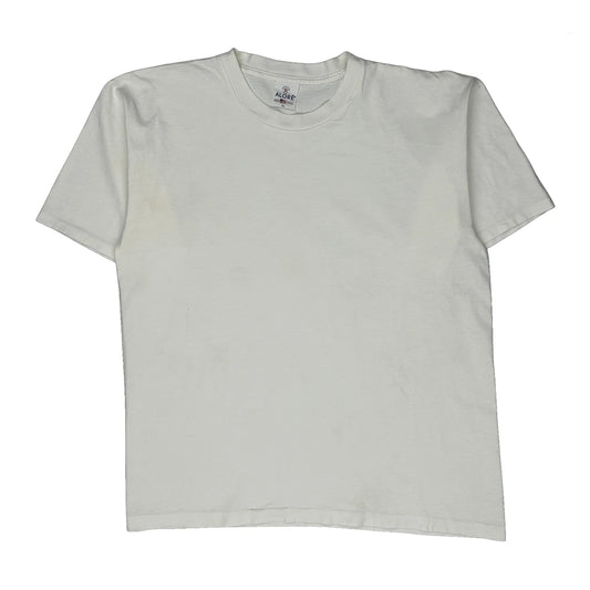 Vintage Unbranded T-Shirt - XL White Cotton