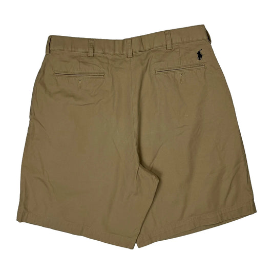 Vintage Polo By Ralph Lauren Chino Shorts - 34W 6L Beige Cotton