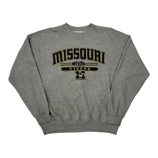 Missouri Tigers Lee Sport College Sweatshirt - XL Grey Cotton