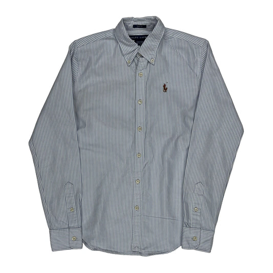 Vintage Ralph Lauren Slim Fit Shirt - XS Blue Cotton