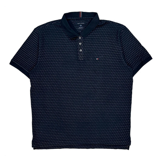 Tommy Hilfiger Polo Shirt - XL Navy Cotton