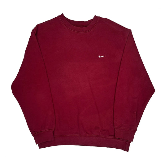 Nike Sweatshirt - XL Red Cotton