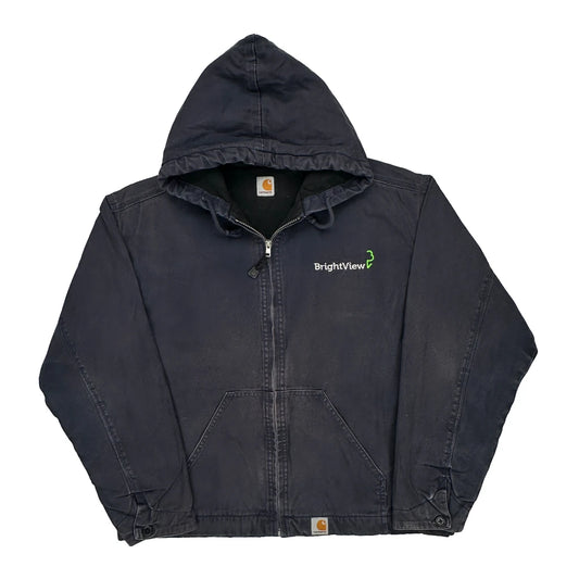Brightview Logo Carhartt Jacket - 2XL Navy Cotton