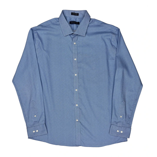 Tommy Hilfiger Slim Fit Shirt - XL Blue Cotton
