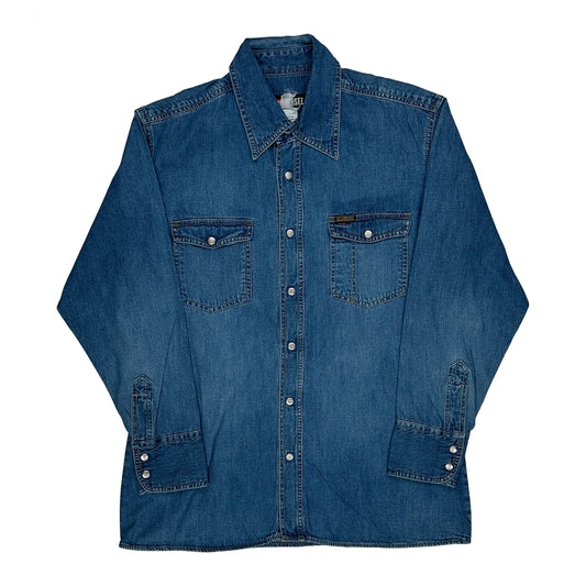 Diesel Denim Shirt - Medium Blue Cotton