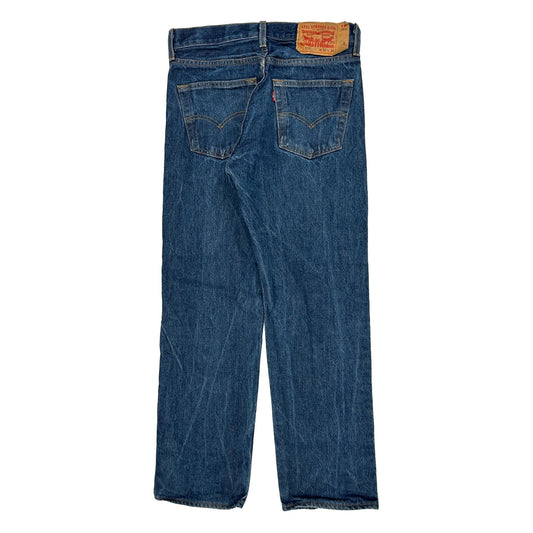 501 Levis Jeans - 29W 28L Blue Cotton