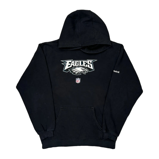 Eagles Reebok Football Hoodie - XL Black Cotton
