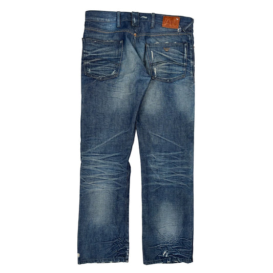 Armani Jeans - 34W 32L Blue Denim