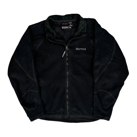 Marmot Fleece Jacket - Large Black Polyester