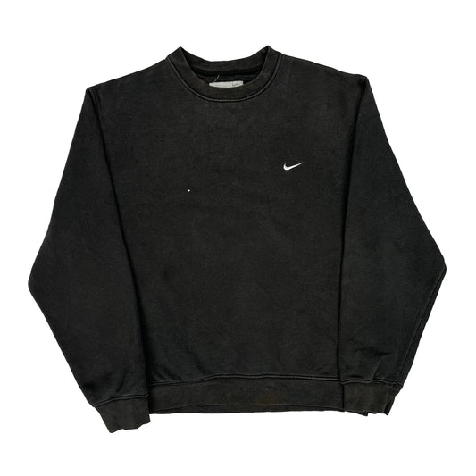 Nike Sweatshirt - Medium Black Cotton