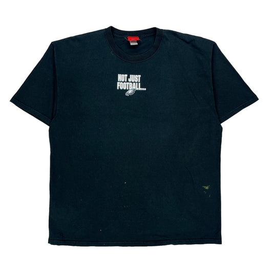 Eagles Nfl Graphic T-Shirt - XL Black Cotton