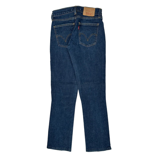 Levis Boot Cut Jeans - 30W 29L Blue Denim