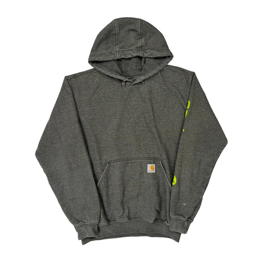 Vintage Carhartt Hoodie - Small Grey Cotton