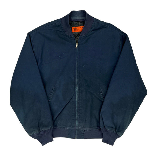 Dickies Bomber Jacket - XL Navy Cotton