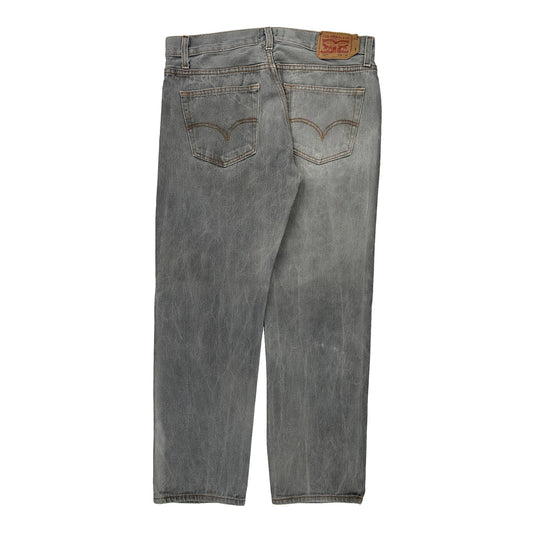 501 Levis Jeans - 36W 30L Grey Denim