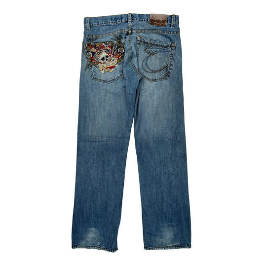 Ecko Unltd Hip Hop Jeans - 32W 32L Blue Denim