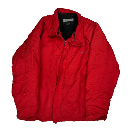 Nike Puffer - Large Red Polyester