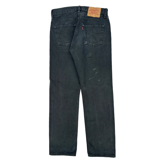 501 Levis Jeans - 30W 30L Grey Cotton