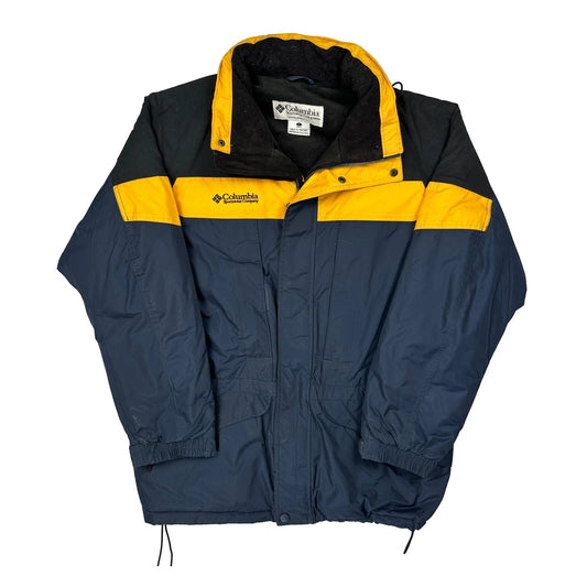 Columbia Ski Jacket - Large Yellow Polyester
