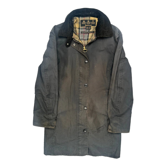 Barbour Jacket - Medium Black Cotton