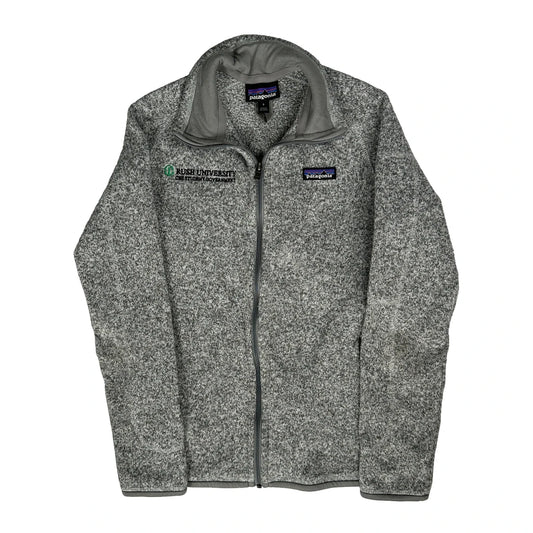 Patagonia Fleece Jacket - Small Grey Polyester