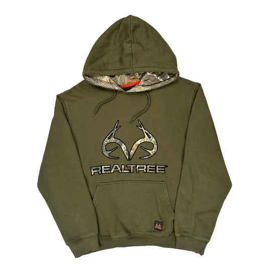 Realtree Camo Hoodie - XL Green Cotton