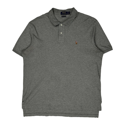 Polo By Ralph Lauren Polo Shirt - XL Grey Cotton
