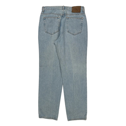 Calvin Klein Jeans - 32W UK 12 Light Wash Cotton