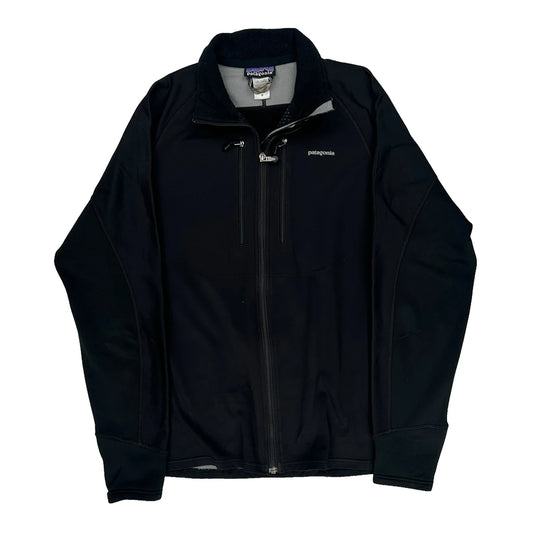 Patagonia Fleece Jacket - Medium Black Polyester