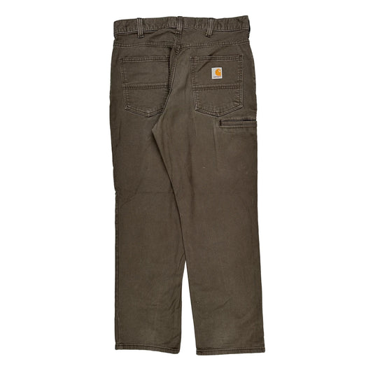 Carhartt Cargo Trousers - 34W 30L Brown Cotton