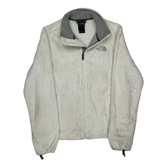 The North Face Fleece Jacket - Small White Polyester