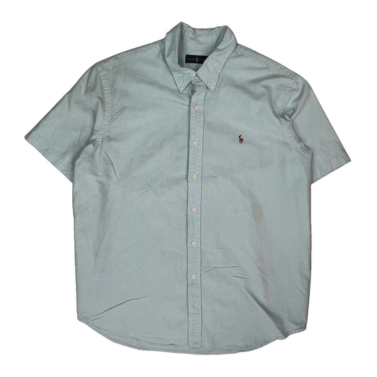 Ralph Lauren Short Sleeve Shirt - 2XL Blue Cotton