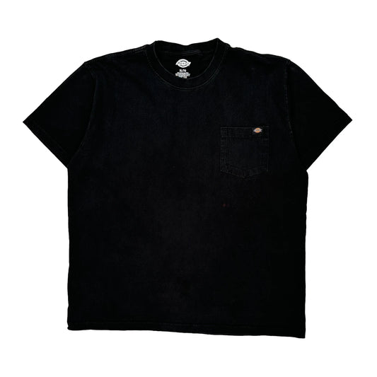 Dickies T-Shirt - XL Black Cotton