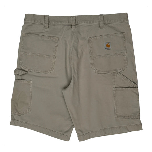 Carhartt Carpenter Shorts - 38W 9L Beige Cotton