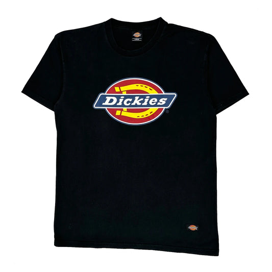 Dickies T-Shirt - Large Black Cotton