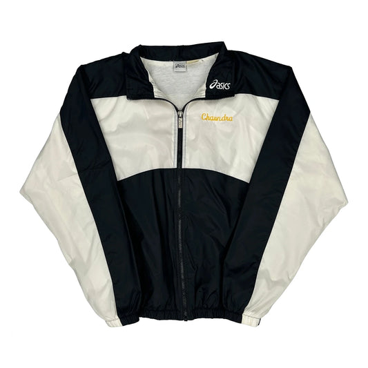 Mac Arthur Asics Track Jacket - Small Black & White Polyester