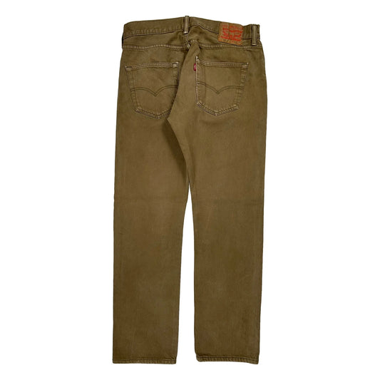 Levis Jeans - 32W 30L Brown Cotton
