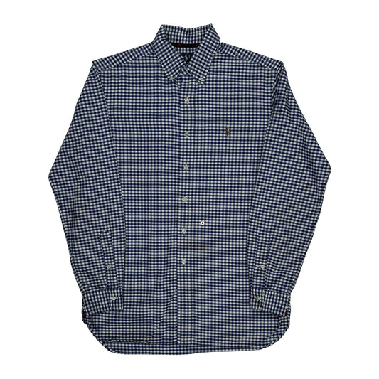 Ralph Lauren Checked Shirt - Medium Blue Cotton