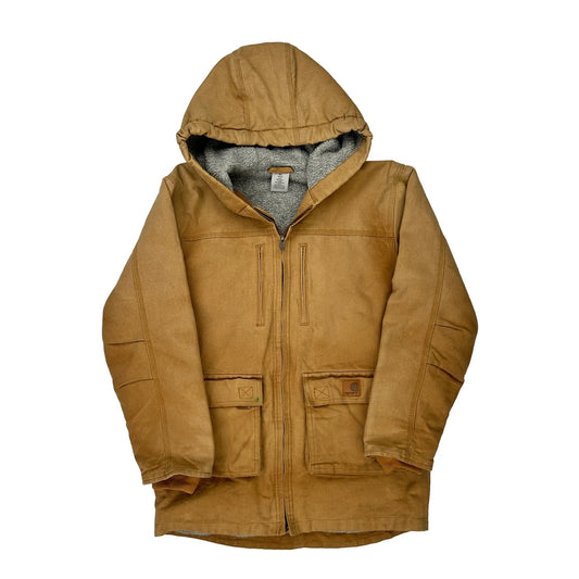 Age 14 Carhartt Jacket - XL Brown Cotton