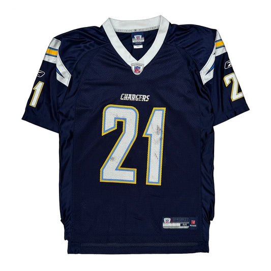 Vintage Chargers Reebok Nfl Jersey - Medium Navy Polyester