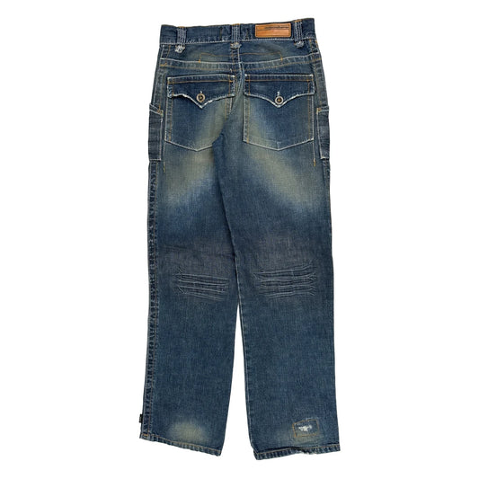 Vsct Baggy Carpenter Jeans - 31W 30L Blue Denim