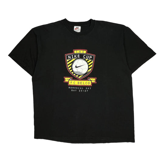 Nike Cup Fc Delco Memorial Day Nike Graphic T-Shirt - XL Black Cotton
