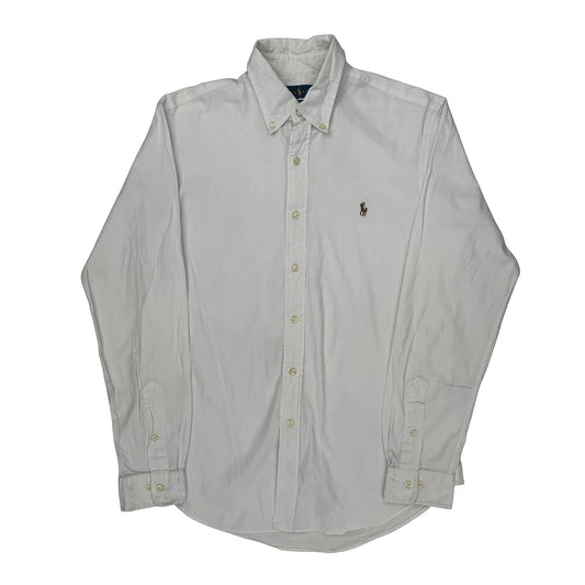 Vintage Ralph Lauren Shirt - Medium White Cotton