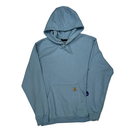 Carhartt Hoodie - Large Blue Cotton